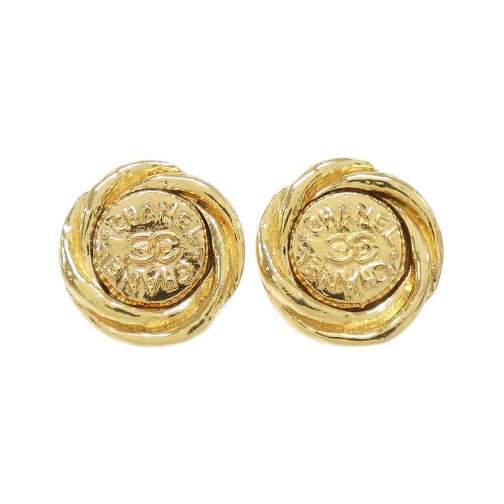 CHANEL Gold Earrings